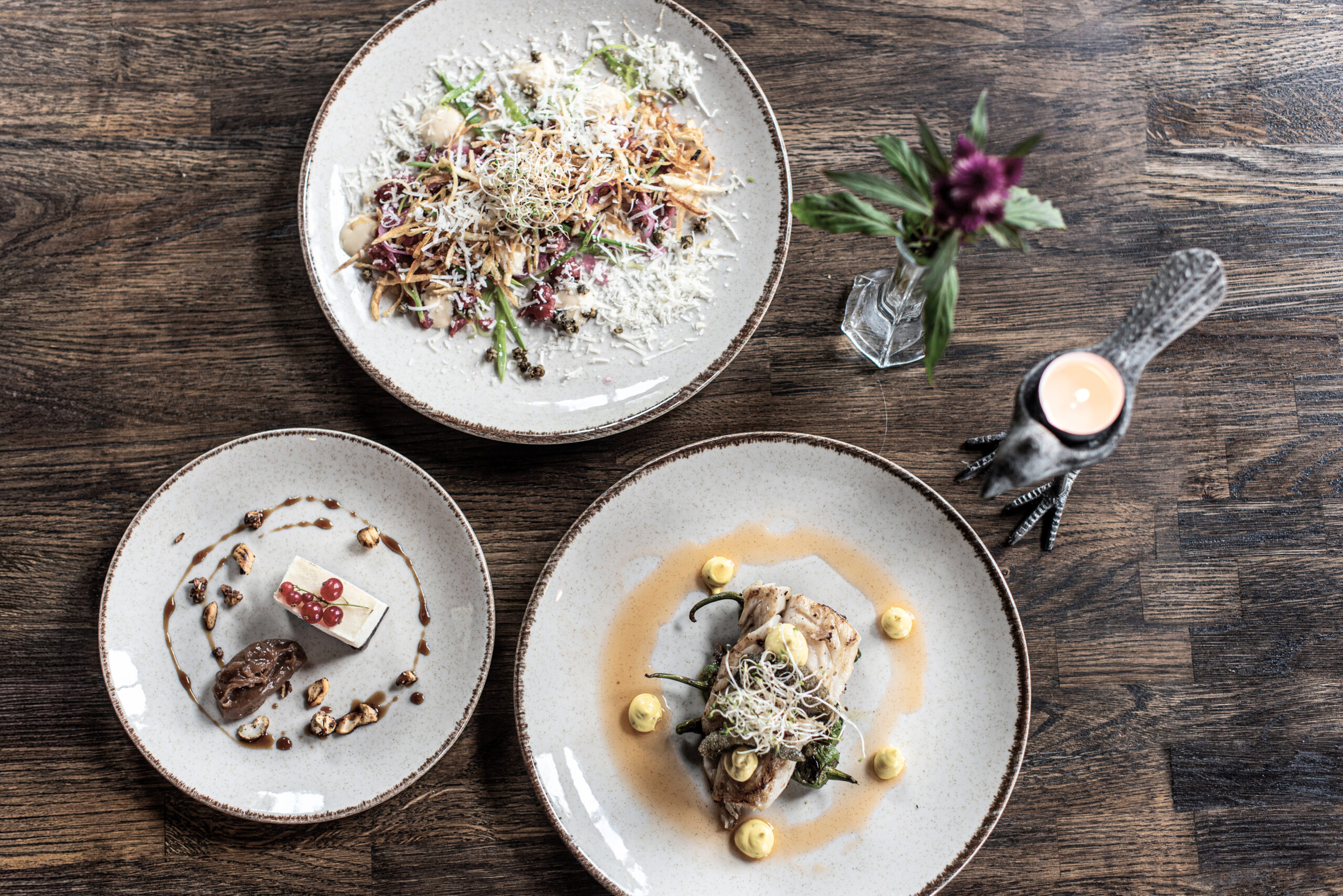 Inredning, glas, mysig kvarterskrog, Restaurang Hörnet i Helsingborg